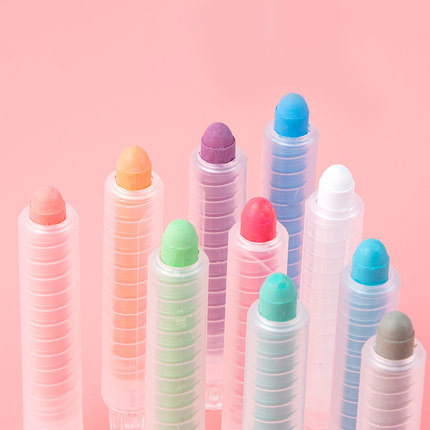 Dust-free chalk easy-to-erase water-soluble colored safe household blackboard children's eco-friendly paintbrush painting doodle teaching