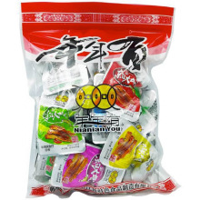 湖南郴州特产年年有东江大坝鱼香辣小鱼仔鱼块零食清水鱼500