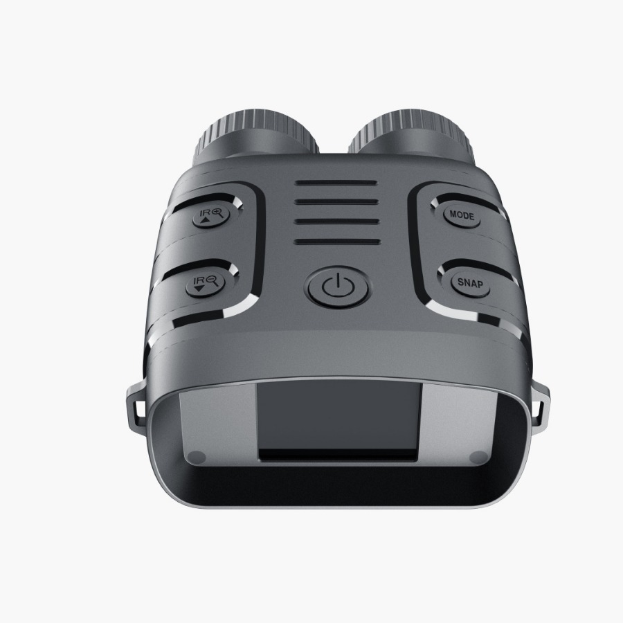 HD 1080p de doble tubo de visión nocturna por infrarrojos zoom 5x 7-Velocidad de infrarrojos de 2,4 pulgadas de pantalla transfronteriza