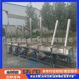 石粉圆管上料机 粉剂绞龙提升机图片 非标定做螺旋提料机报价