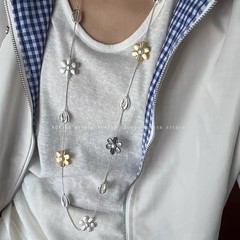流行の金属の花は色にぶつかって長いタイプをつづり合わせます。