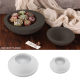 diy Crystal epoxy plaster cement plaster candle Cup flower pot storage bowl candle container silicone mold