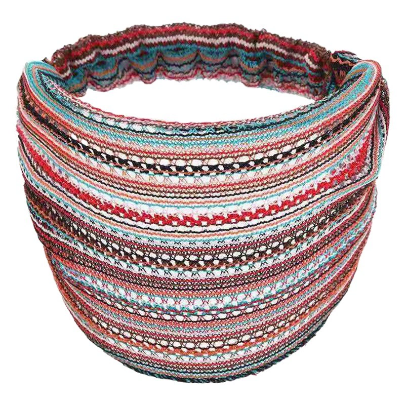 Корейская красочная повязка для волос с широкими полями для женщин для маскировки седых волос, повседневная одежда, повязка для мытья лица, пресс для волос, платок, головной убор в стиле ретро