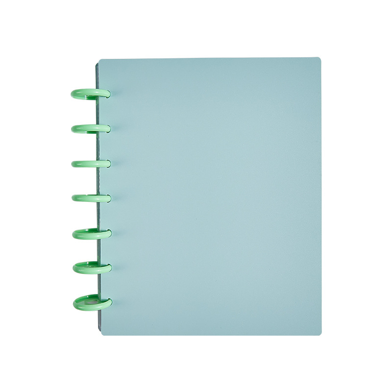 Libro de tarjetas con hebilla de hongo Little Pony Baoli Tarjeta pequeña Libro de almacenamiento de hojas sueltas de cuatro cuadrados de 3 pulgadas