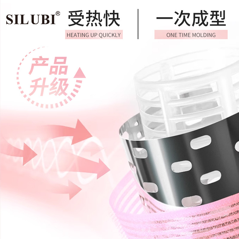 Snubby con aluminio rizador de cabello 3 paquetes de núcleo de aluminio conductor de calor autoadhesivo rizador de cabello transfronterizo exclusivo para S911