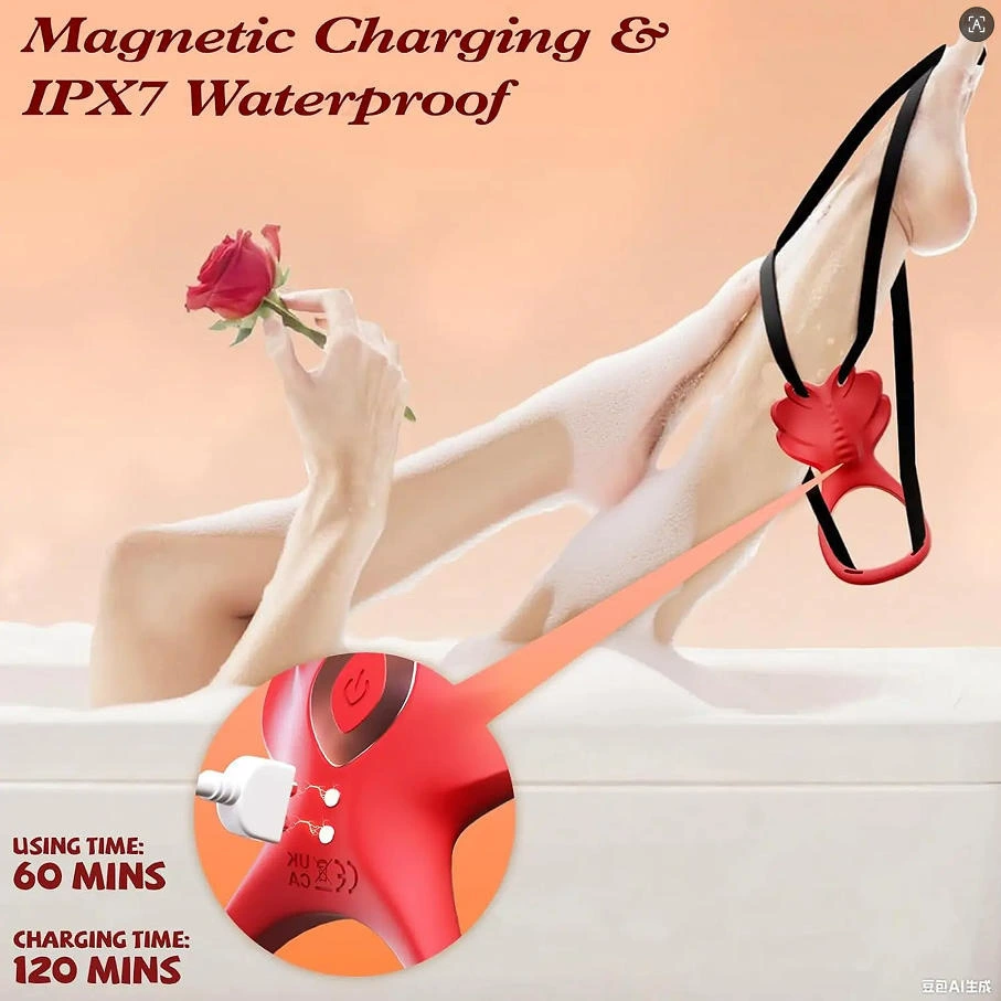 Wearable App Remote Control Vibrator (Leaf/Rona) — Underwear Strap G‑spot, Rechargeable