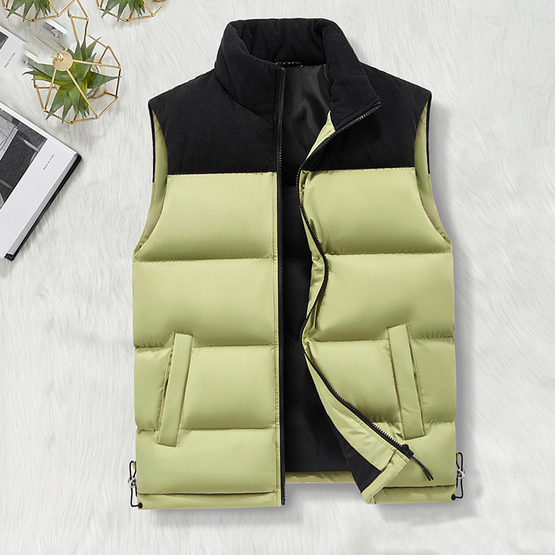 Chaqueta sin mangas al aire libre herramientas de algodón intercalado transfronterizo chaleco de invierno camisa de hombro chaleco de algodón hombre personalizado