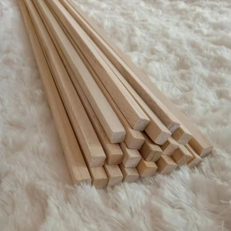 Бруски из павловнии короткие и длинные для DIY и макетов