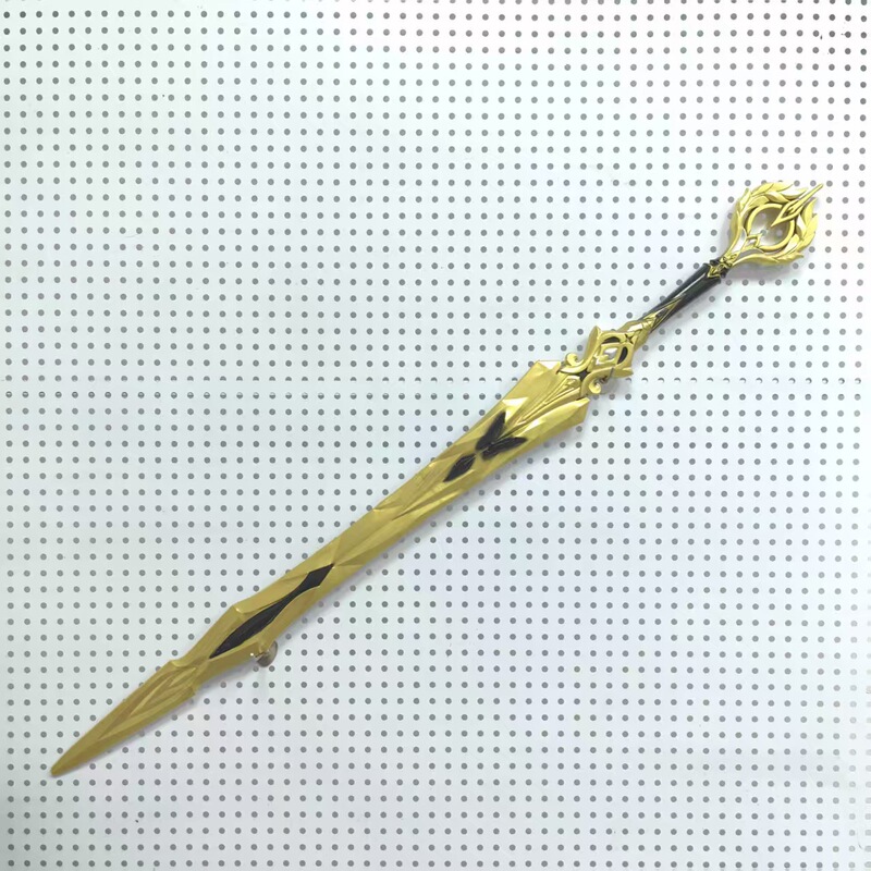 三国兵器周辺165cm大PU吕布方天画シャチ双月シャチ武器模型プラスチック玩具置物|undefined