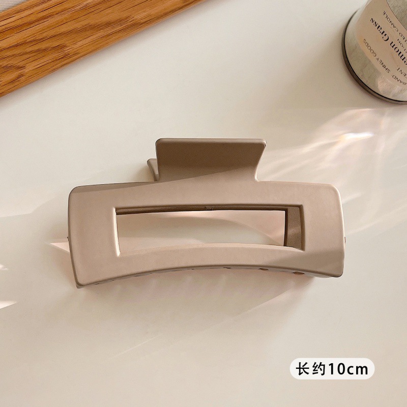Nuevo clip de celebridad en línea elegante clip de tiburón elegante horquilla de Cabeza trasera grande clip coreano horquilla accesorios para el cabello al por mayor