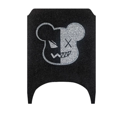 Electric vehicle foot mat — cartoon cute waterproof pedal mat - violent-bear-no9-m1100m185
