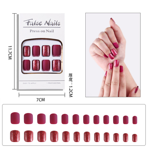 short nail stickers for manicure for nails