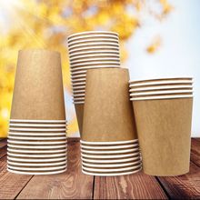 500只装批发纸杯一次性杯子茶水杯加厚环保商用办公家用整箱
