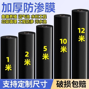 Thickened Geomembrane for Fish Ponds, Special Waterproof Cloth for Fish Ponds, Reservoir Breeding Plastic Cloth, Waterproof Membrane Cloth