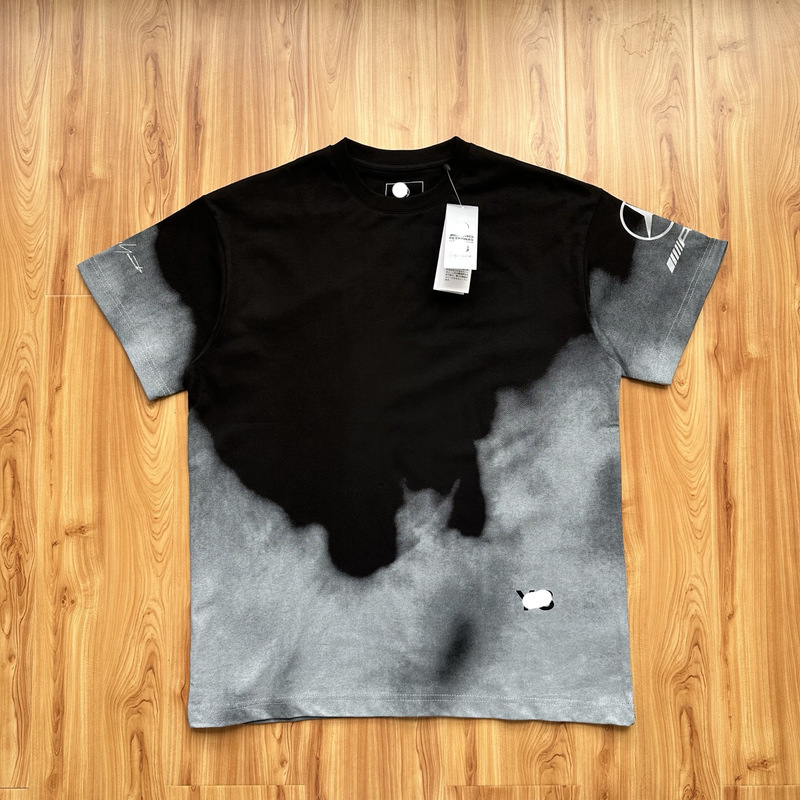 Cross-Border Trade High-Quality Amg Collaboration Y3 Logo Round-Neck Short-Sleeve T-Shirt Couple Style Cultural Shirt Trendy Clothing