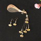 Gold shell + earrings (K27 + earrings)