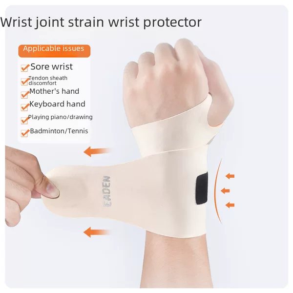 Tendon Sheath Wrist Sprained Wrist Women's Wristband Mouse Hand Mother's Hand Sheath Wrist Pain Strain Special Men's Fixed