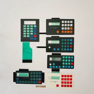 Refueling Machine Membrane Switch Pvc Drum Button Control Film Industrial Equipment Control Panel