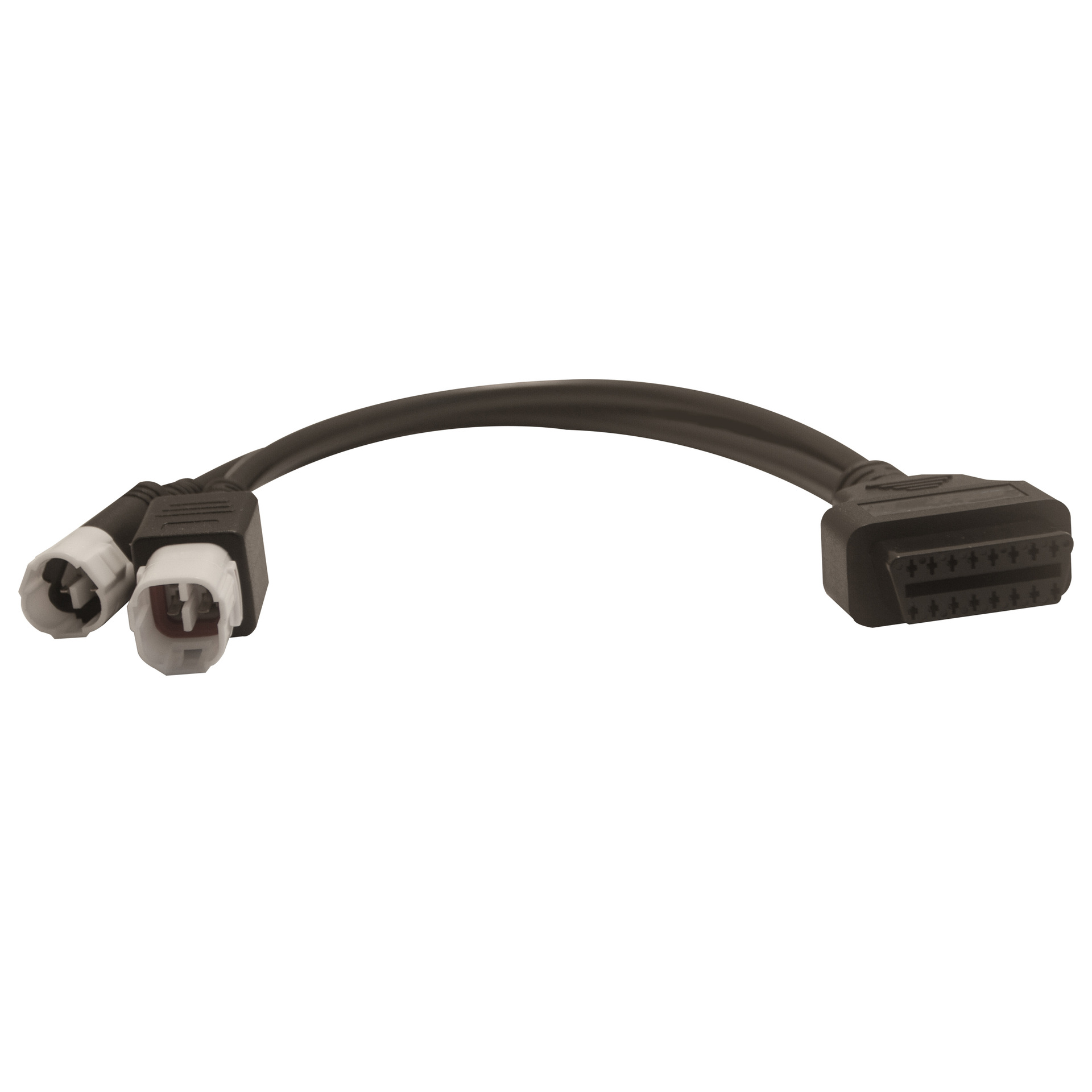 Yamaha 3pin+4pin 雅马哈3针 4针电喷摩托车诊断检测转接线