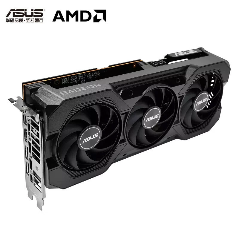 Подходит для Asus ATS RX7650GRE O8G Megalodon три-вентилятора, независимая игровая видеокарта AMD