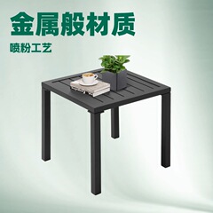 国境を越えた売れ筋のメタルテーブル、屋外バルコニー、コーヒーショップ、ワイン、B&B、プール、レジャーコーヒーテーブル、正方形テーブル、サイドテーブル