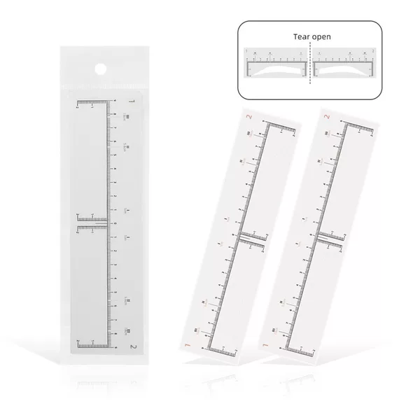 Cross-border wholesale tattoo simulation detachable eyebrow stickers makeup tools eyebrow drawing practice aid set