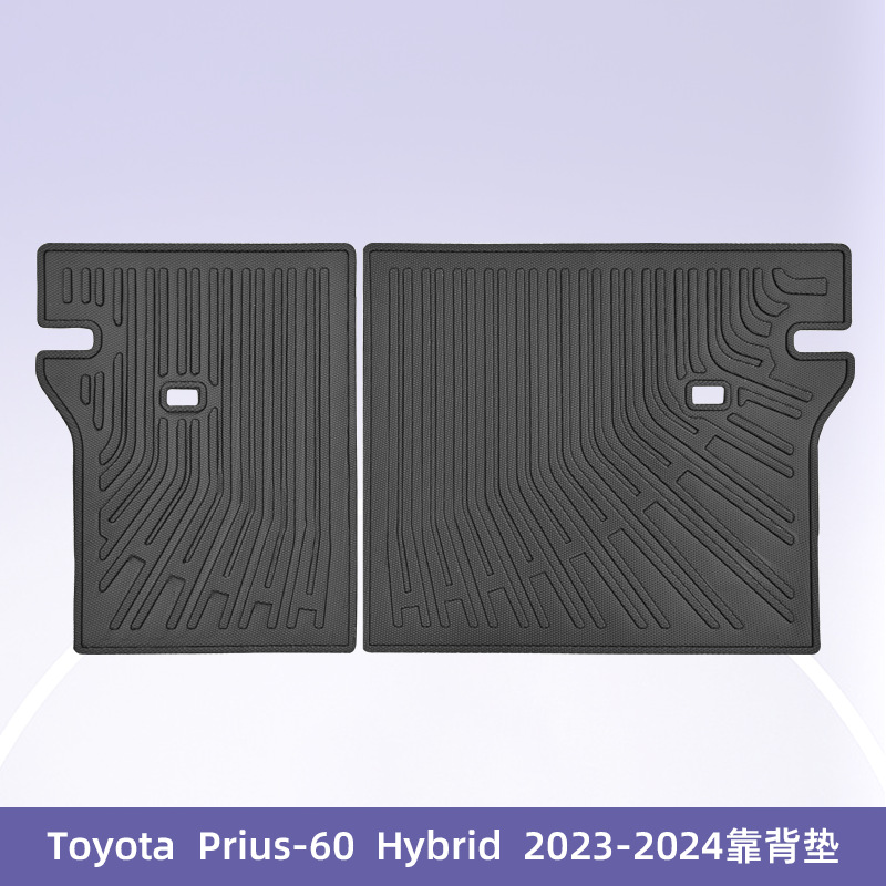 Es adecuado para Toyota Prius - 60 híbrido 2023 - 2024 timón derecho 3D todas las condiciones climáticas almohadilla de pie TPE