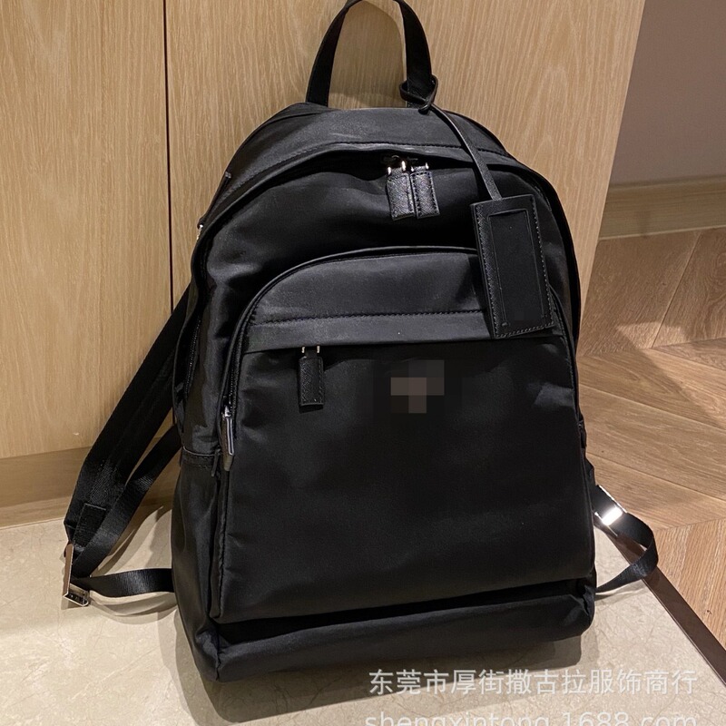 Cross-Border Big-Name Genuine Leather First-Layer Cowhide Unisex Large-Capacity Backpack Single Export Original Business Backpack