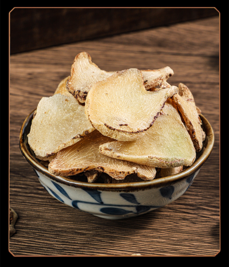 Dried Bletilla Slices Bai Ji 50g Traditional TCM Herb for Decoction and Herbal Tea in use