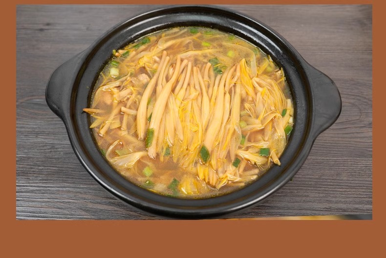 Dried Daylily Buds Huang Hua Cai 50g Hand Selected Culinary Herb for Soup Hot Pot and Home Cooking in use