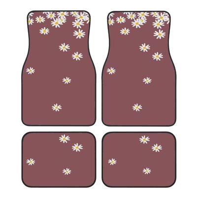 Dropshipping Available | Avtomobil döşəmə paspasları - zx-car-floor-mats-simple-06-4570-self-cut-1-piece-of-silk-circle-for-the-front-foot