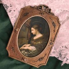 Directly supplied resin retro wall-mounted photo frame European style table photo album frame Baroque old background wall decorative frame