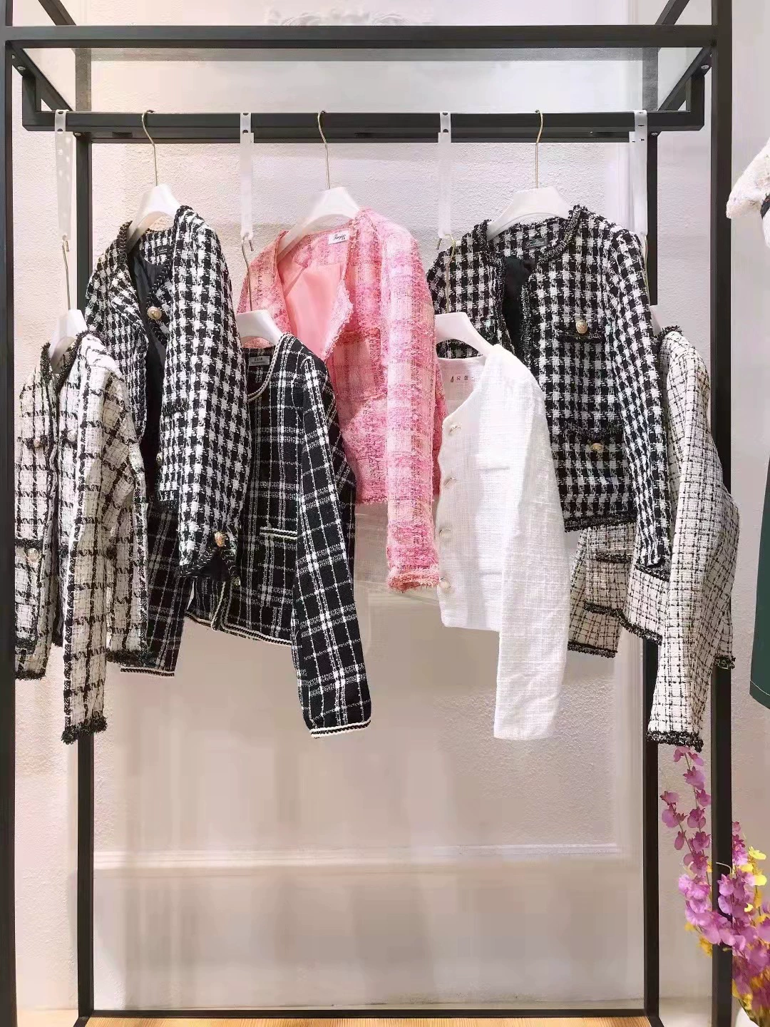 Little Xiangfeng 22 осень и зима новая мода леди интеллектуальная женская куртка шерстяная шерстяная марка скидка из первых рук