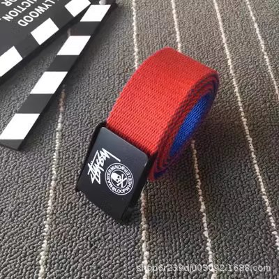 1 cinturón de lona estilo coreano para hombres cinturón de hebilla automática para jóvenes estudiante desnudo de moda simple de moda versátil calle