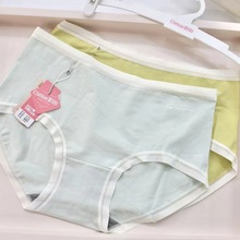 彩田女士夏季薄款内裤女生石墨烯裆甜美少女无痕三角裤棉其他挂装