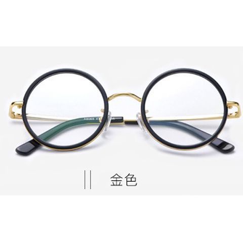 潮流防辐射眼镜复古老花眼镜同款圆形框网红款眼镜男女防蓝光韩版|undefined