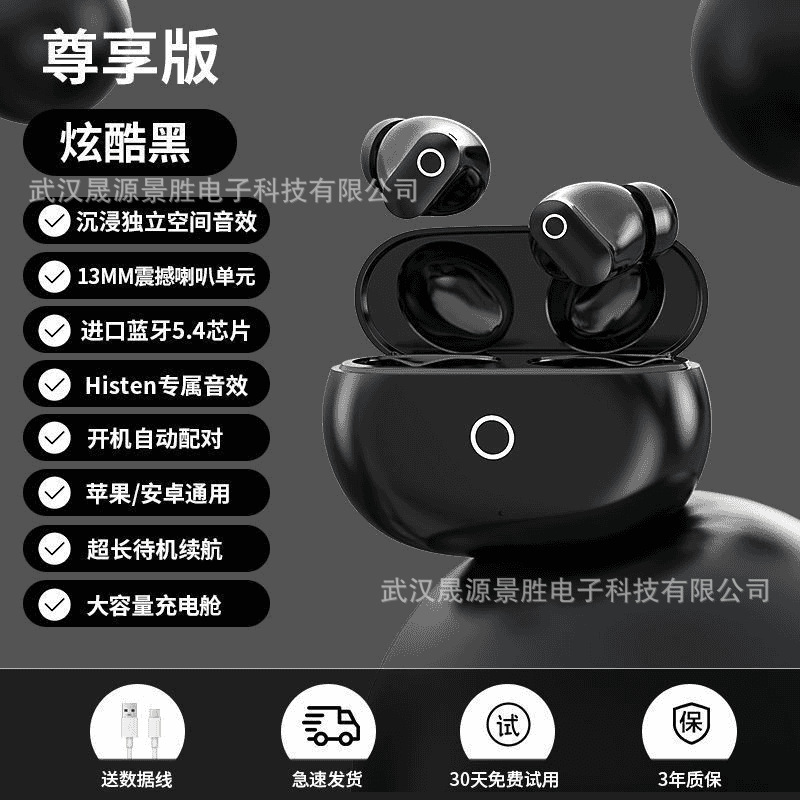 全網爆金ベルリンの声bt22短柄耳栓式真無線bluetoothイヤホン入耳式騒音低減携帯電話|undefined