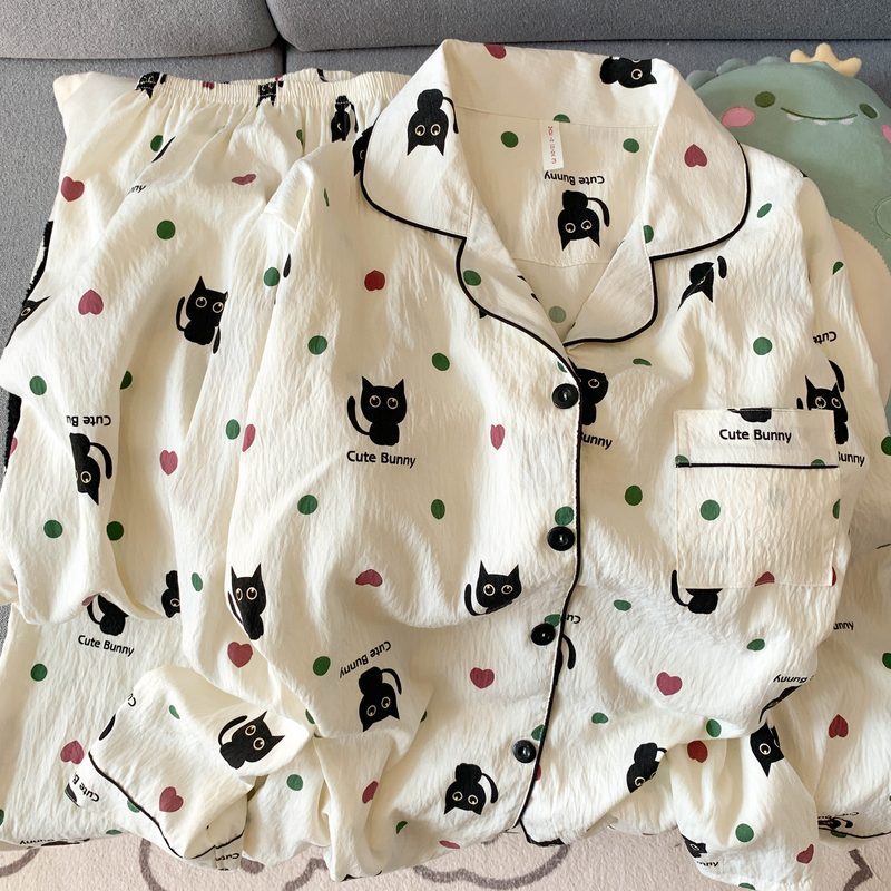 (가슴패드 없음) [윤두면] 루오샤오헤이 긴팔+바지