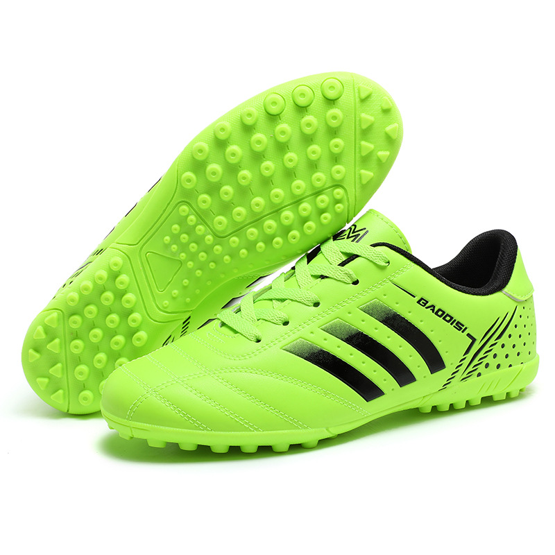 Zapatos de fútbol de clavos largos, zapatos de entrenamiento de moda para adultos anti-deslizante de altura baja para hombres y mujeres, zapatos deportivos de tamaño grande, ventiladores y amortiguadores