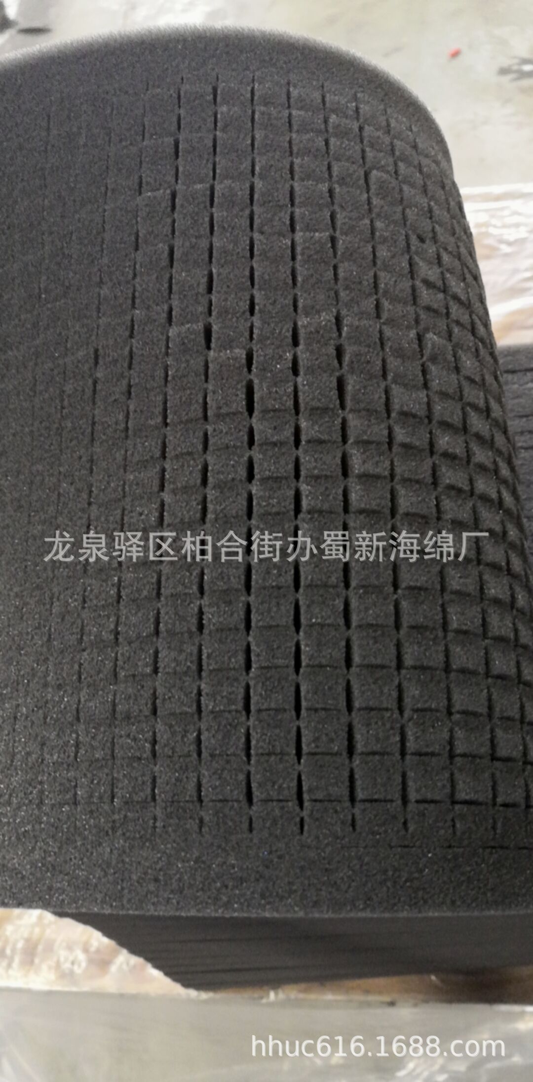 供应高密度小方格海绵/百变小方格海绵/工具箱任意撕掏孔海绵