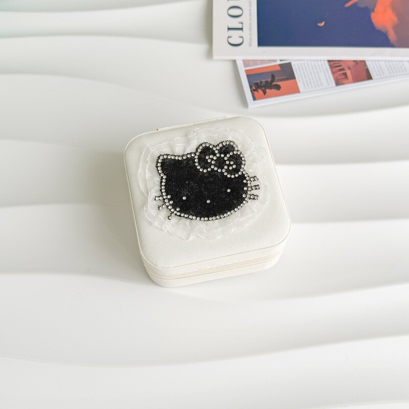 少女の心のベルベットの高級収納ケースのアクセサリーのデスクトップのアクセサリーの箱|undefined