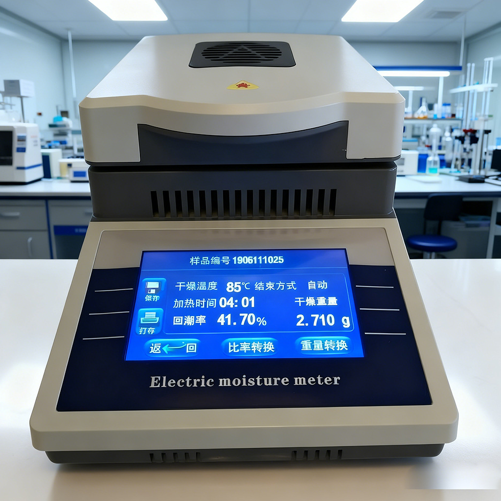 卤素快速水分仪100/0.001  沪粤明 1 DHS-100-1水分快速测定仪