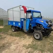 移动式铡草机 六轮四驱铡草 车载式秸秆青储粉碎机