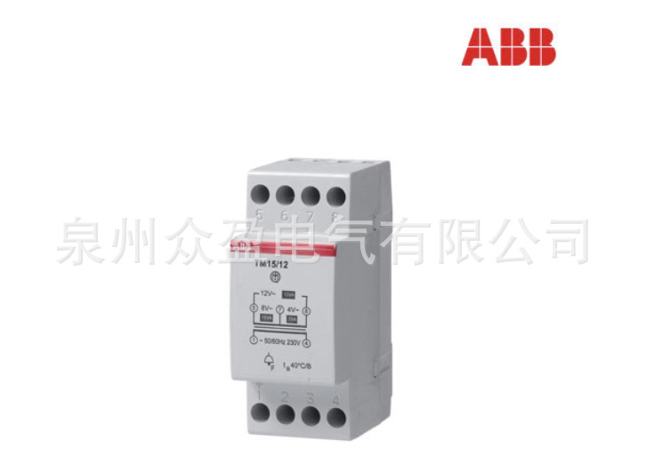 ABB TM 导轨变压器TM40/24 TRASF. 12-24V/10117841原装正品
