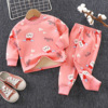 Children's keep warm underwear, winter set suitable for men and women, children's clothing