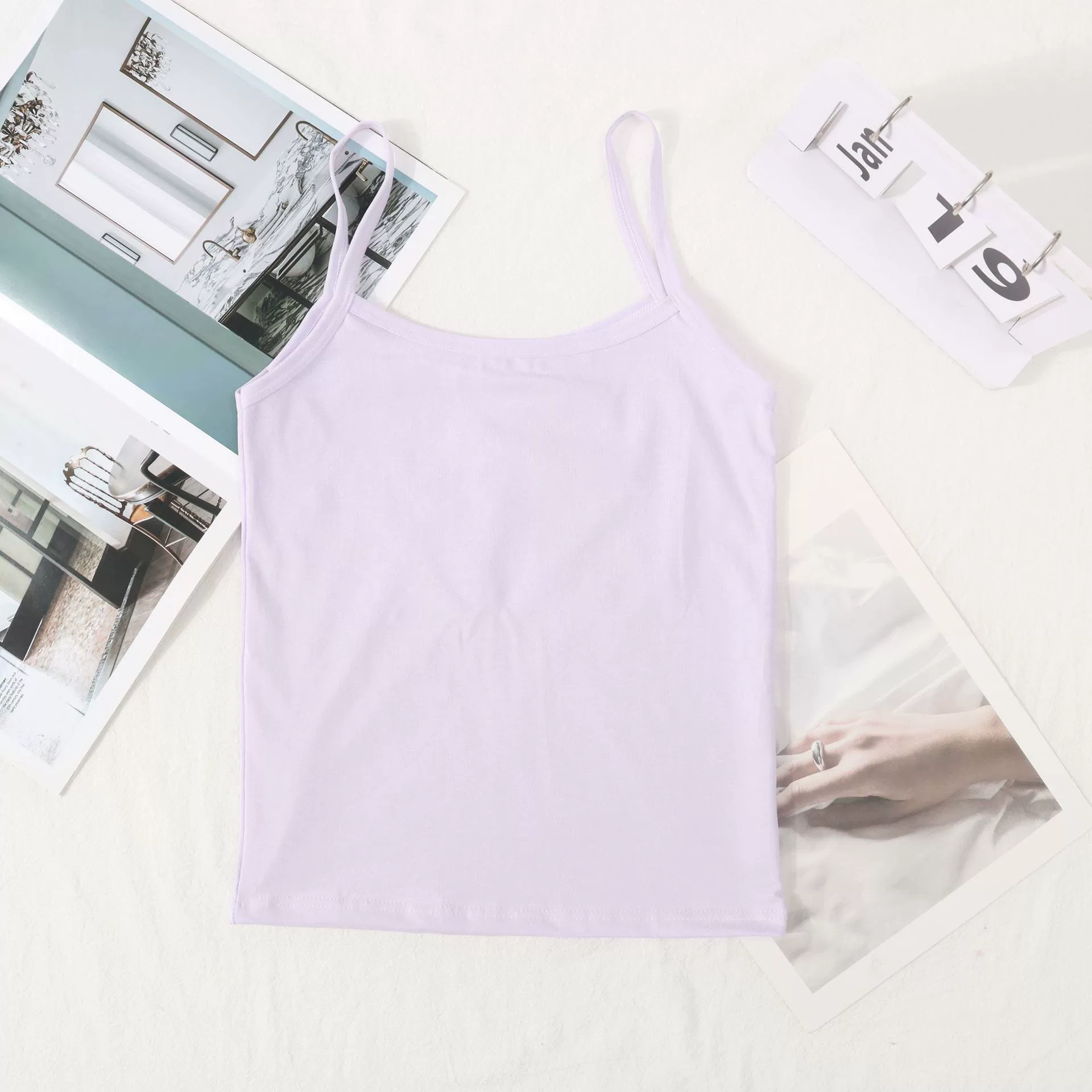 Vest, wireless bra, protective underware for elementary school students, shockproof bra top