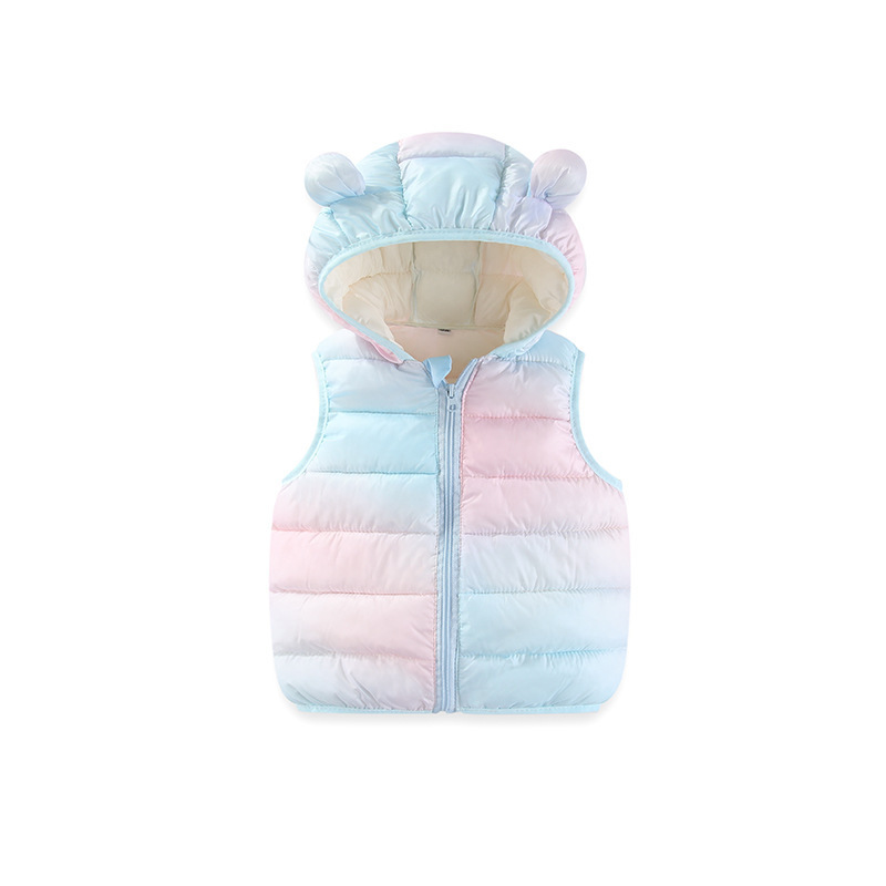 Chaleco con sombrero para niños, chaleco de pelúcia para niños, chaleco de pelúcia para niños pequeños y medianos, bebé lindo