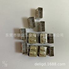 量大价优,USB母座护套A型铁套屏蔽罩外壳五金件连接器,材质可选