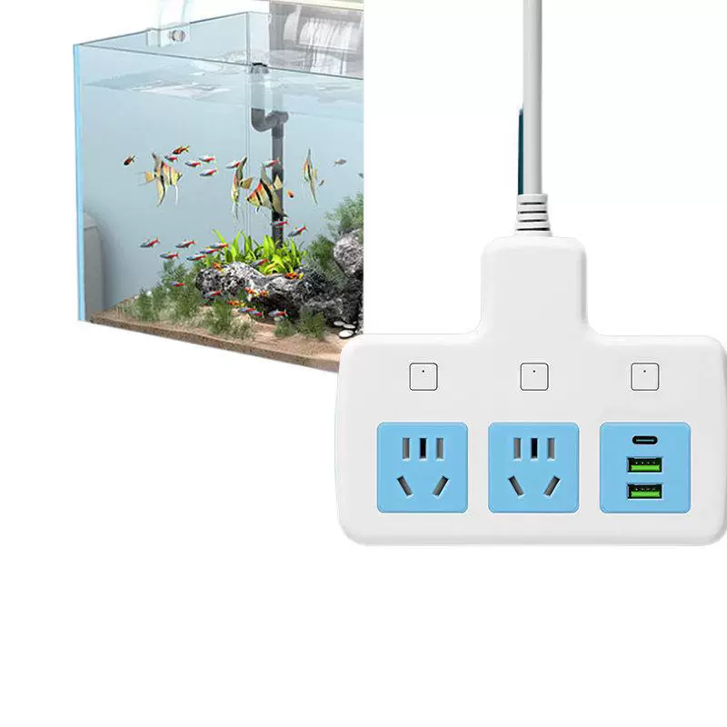 Smart switch key, mobile phone, aquarium, automatic fill light
