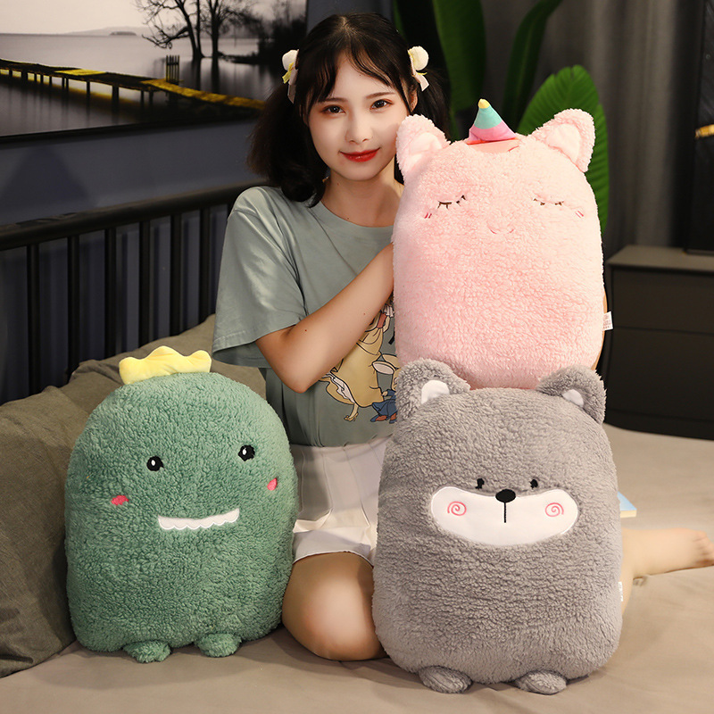 Cartoon cute pillow for students for sleep
